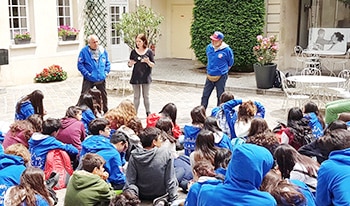 School trip in Paris - MIJE Marais youth hostel