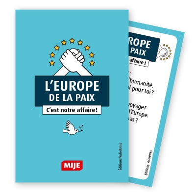 Voyage scolaire "L'Europe de la Paix : c'est notre affaire !" le jeu sur la citoyenneté et l'Europe
