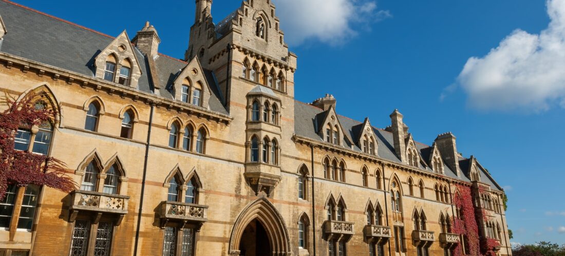 The house of Christ Church College, Oxford University, UK The house of Christ Church College, Oxford University, UK